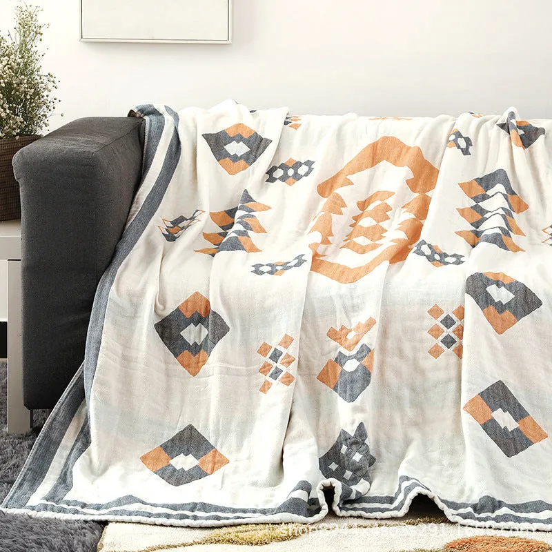 New Breathable Cotton-Blend Blanket & Quilt for Summer