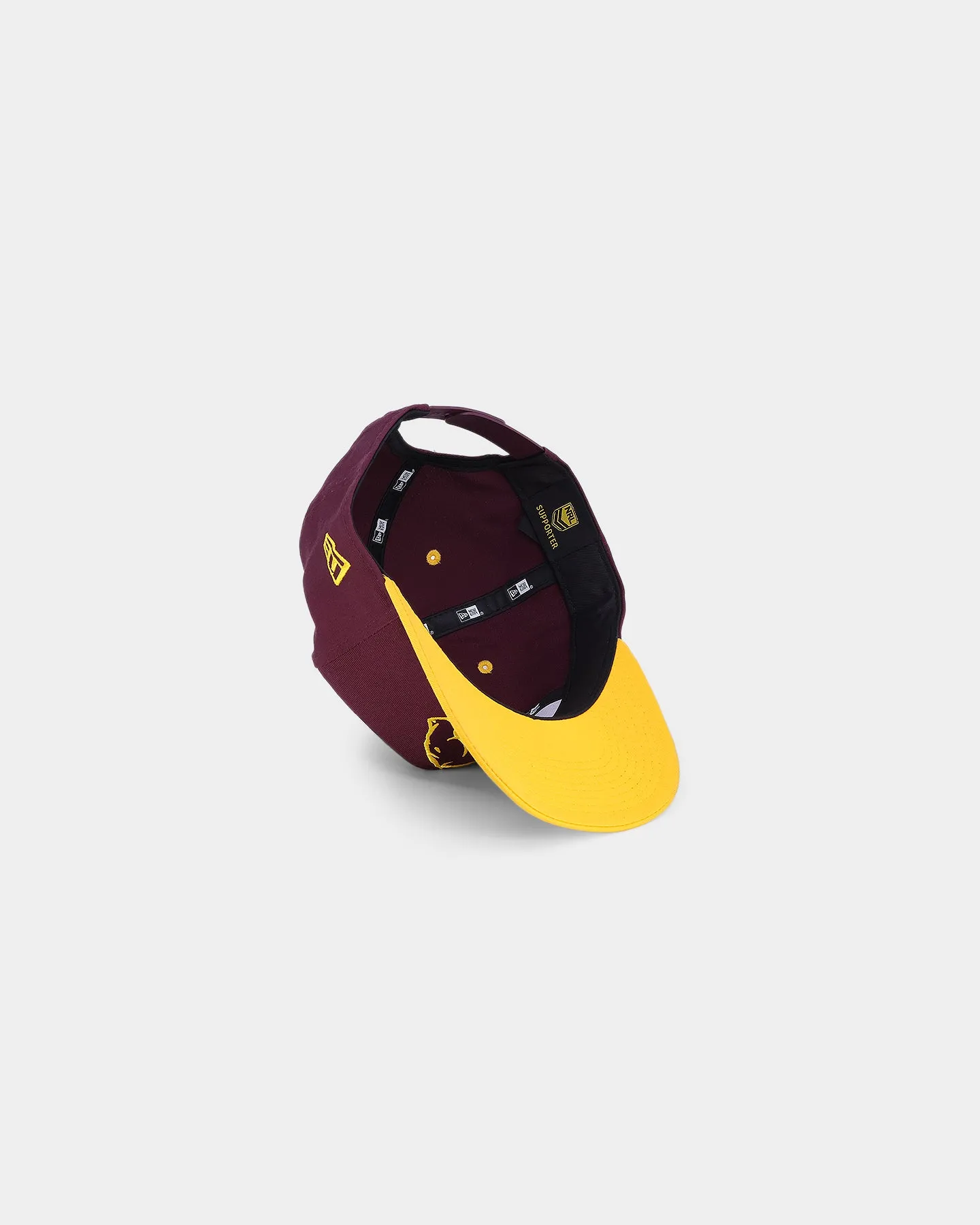 New Era Brisbane Broncos NRL '22 Old Golfer Snapback Dark Purple