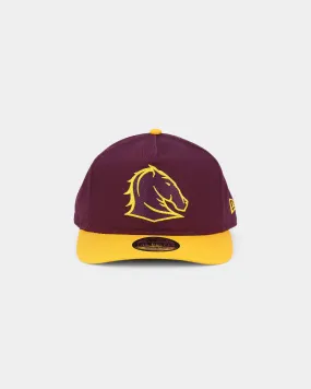 New Era Brisbane Broncos NRL '22 Old Golfer Snapback Dark Purple