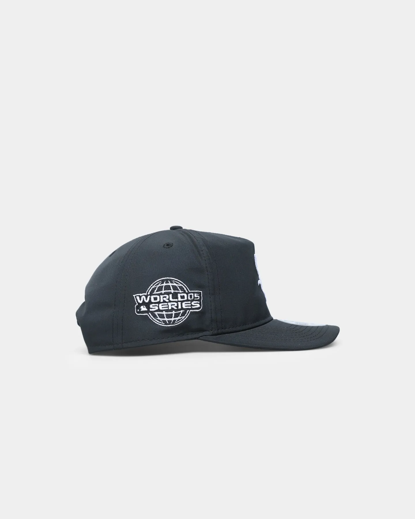 New Era Chicago White Sox 2005 'Black & White World Series' Prolight Old Golfer Snapback Black/White
