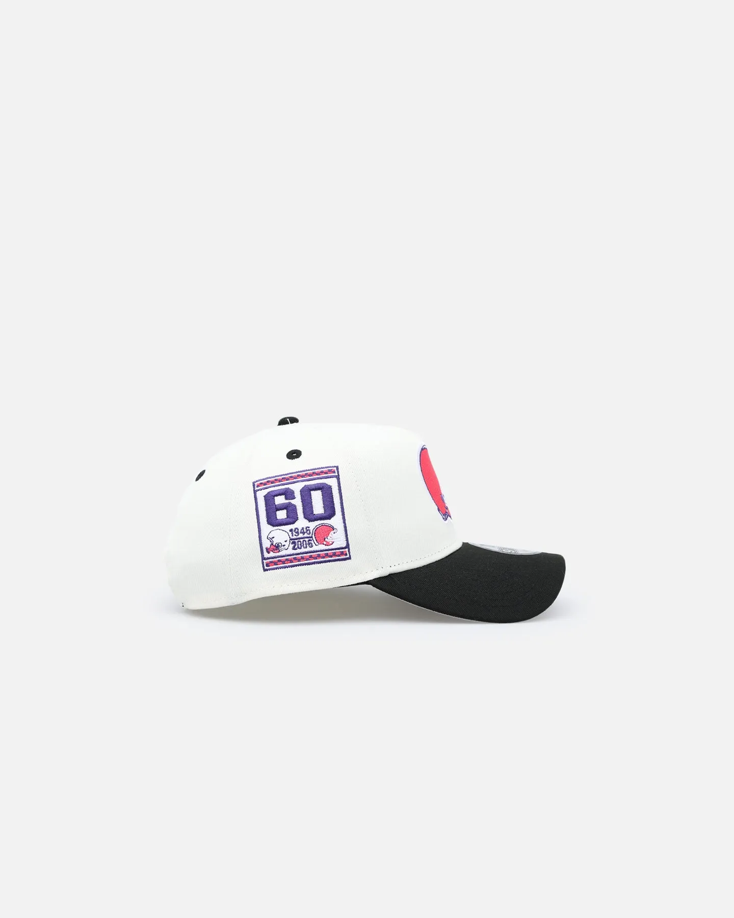 New Era Cleveland Browns 'Neon Nights' 9FORTY Snapback Chrome/Black