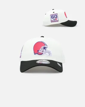 New Era Cleveland Browns 'Neon Nights' 9FORTY Snapback Chrome/Black