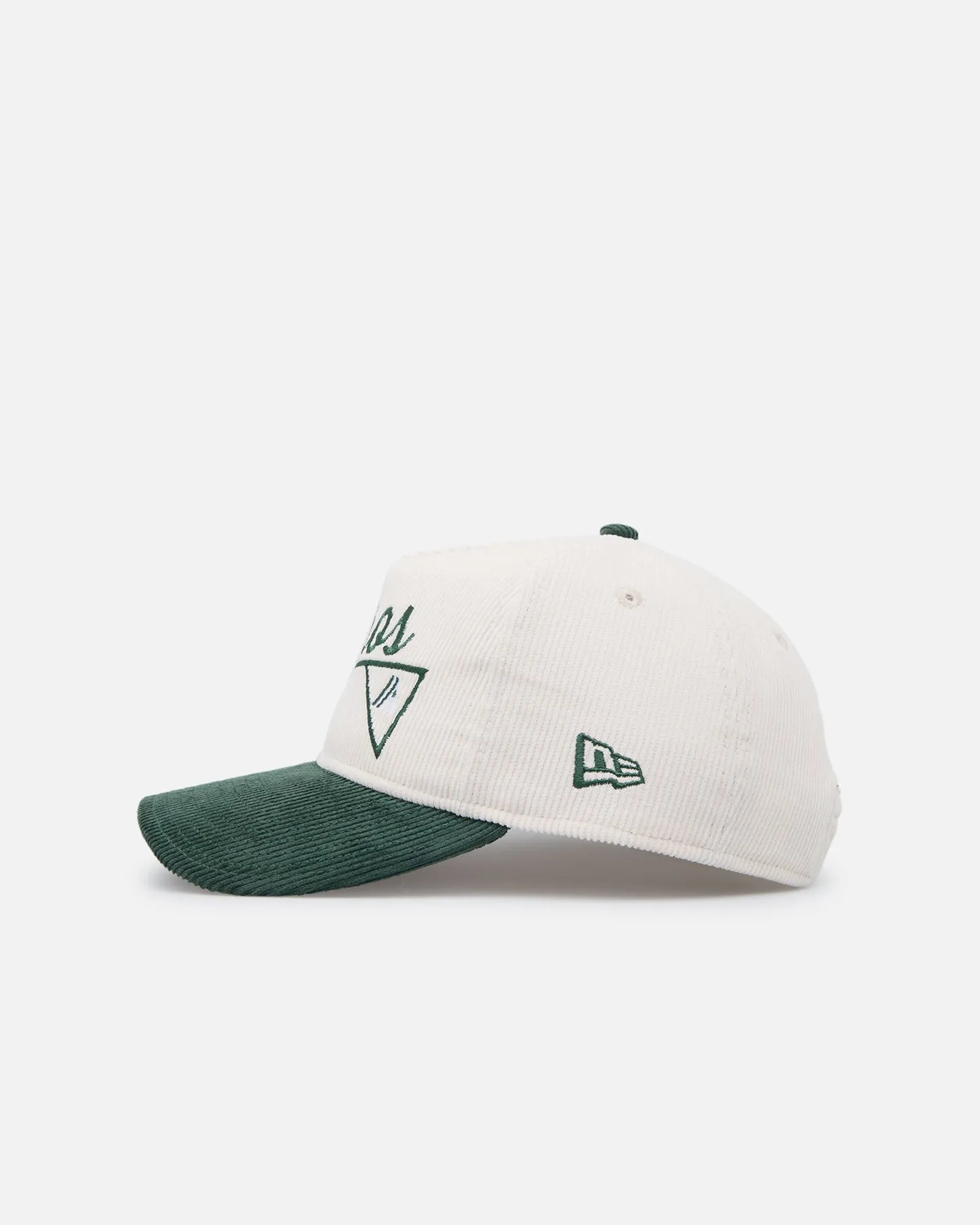 New Era Houston Astros 'Heritage Golf' Pre-Curved Golfer Snapback Chrome White