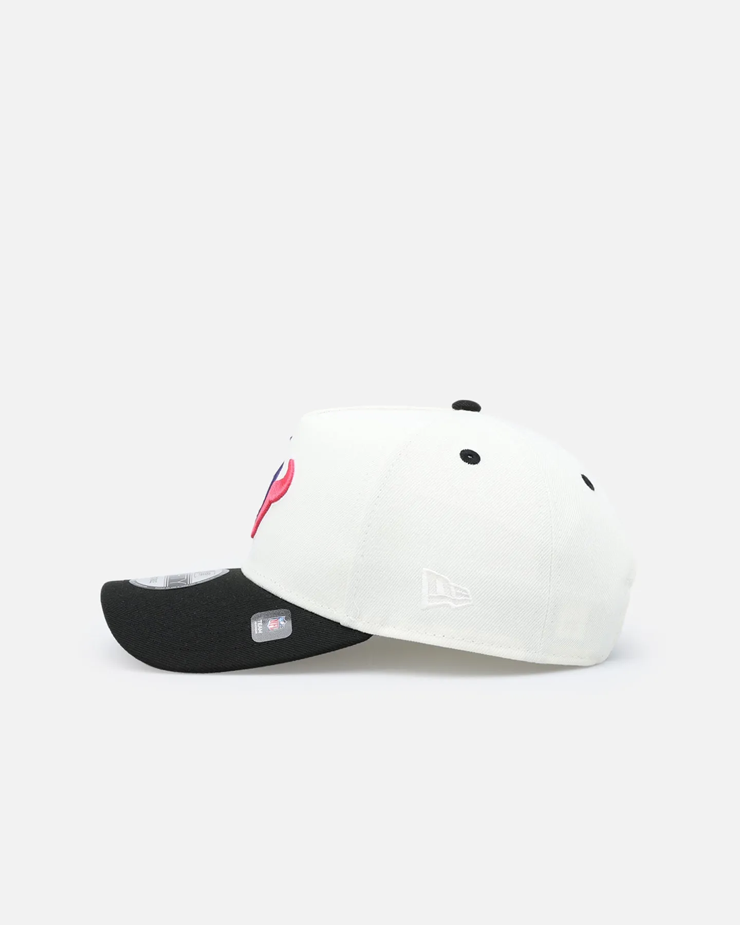 New Era Houston Texans 'Neon Nights' 9FORTY Snapback Chrome/Black