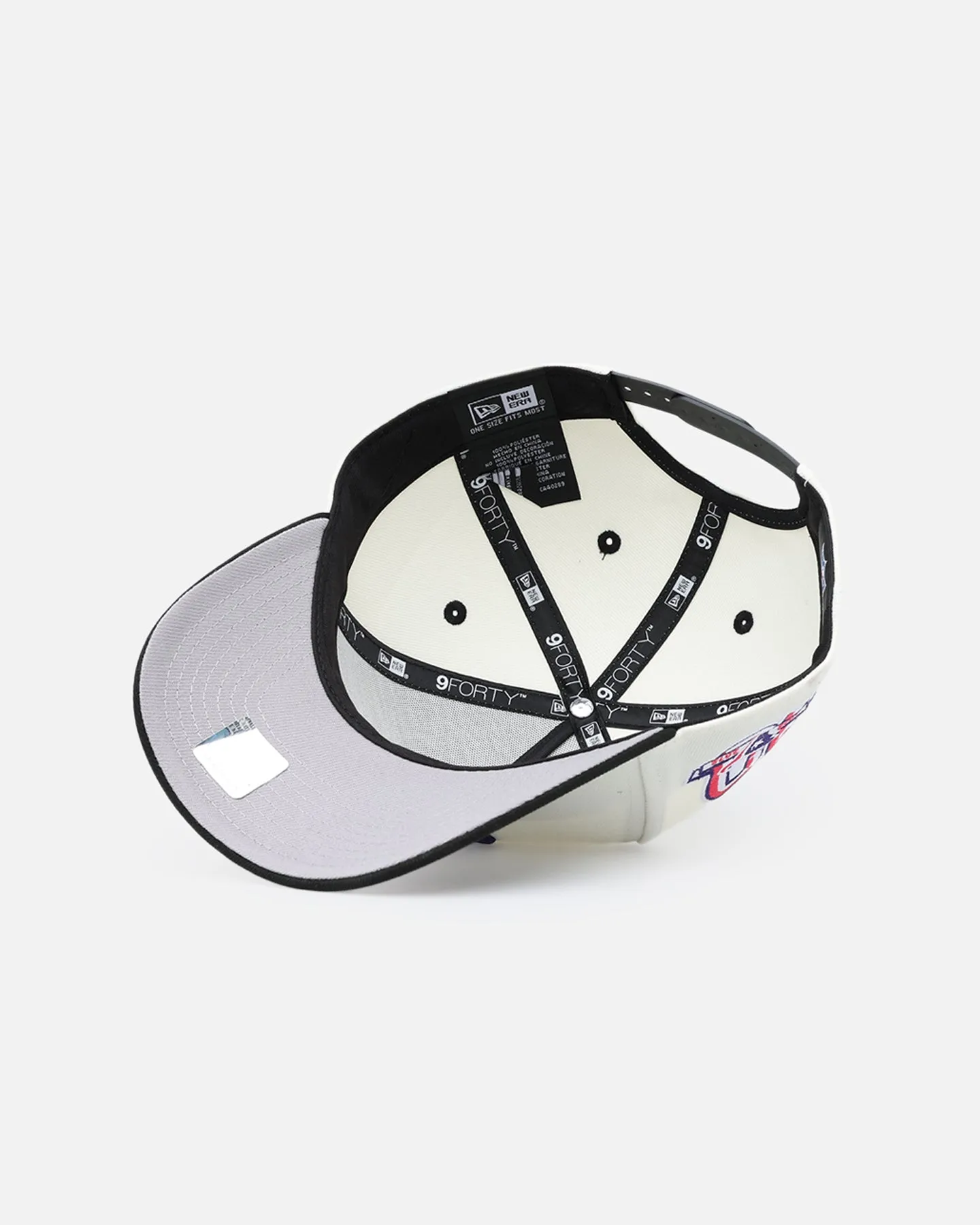 New Era Houston Texans 'Neon Nights' 9FORTY Snapback Chrome/Black