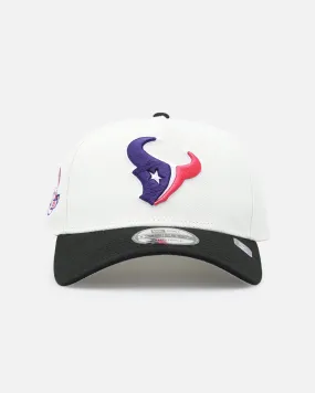 New Era Houston Texans 'Neon Nights' 9FORTY Snapback Chrome/Black