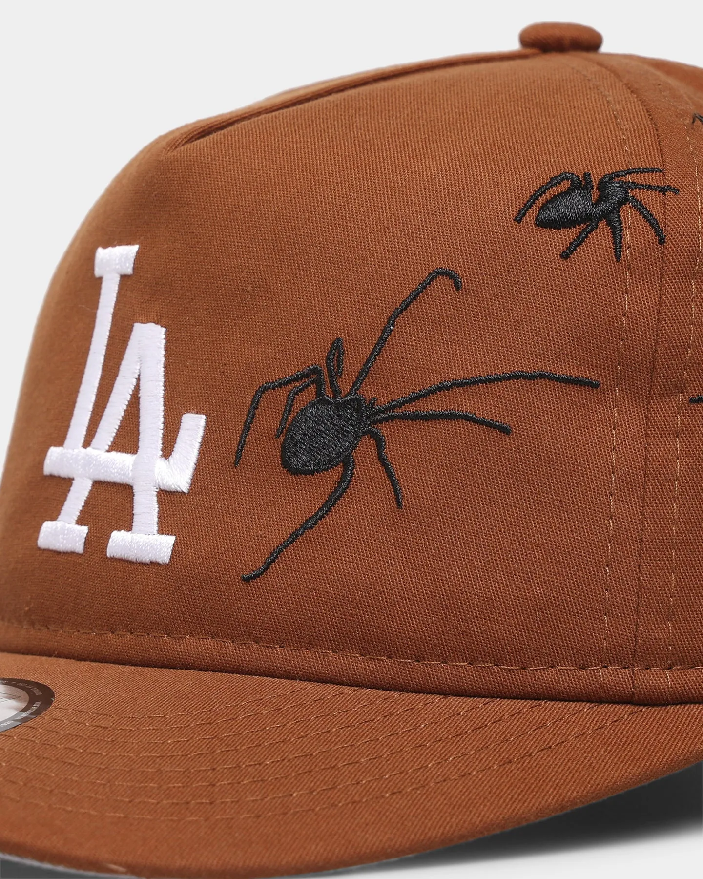 New Era Los Angeles Dodgers 'Spider Crown' Old Golfer Snapback Chocolate