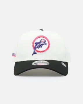 New Era Miami Dolphins 'Neon Nights' 9FORTY Snapback Chrome/Black