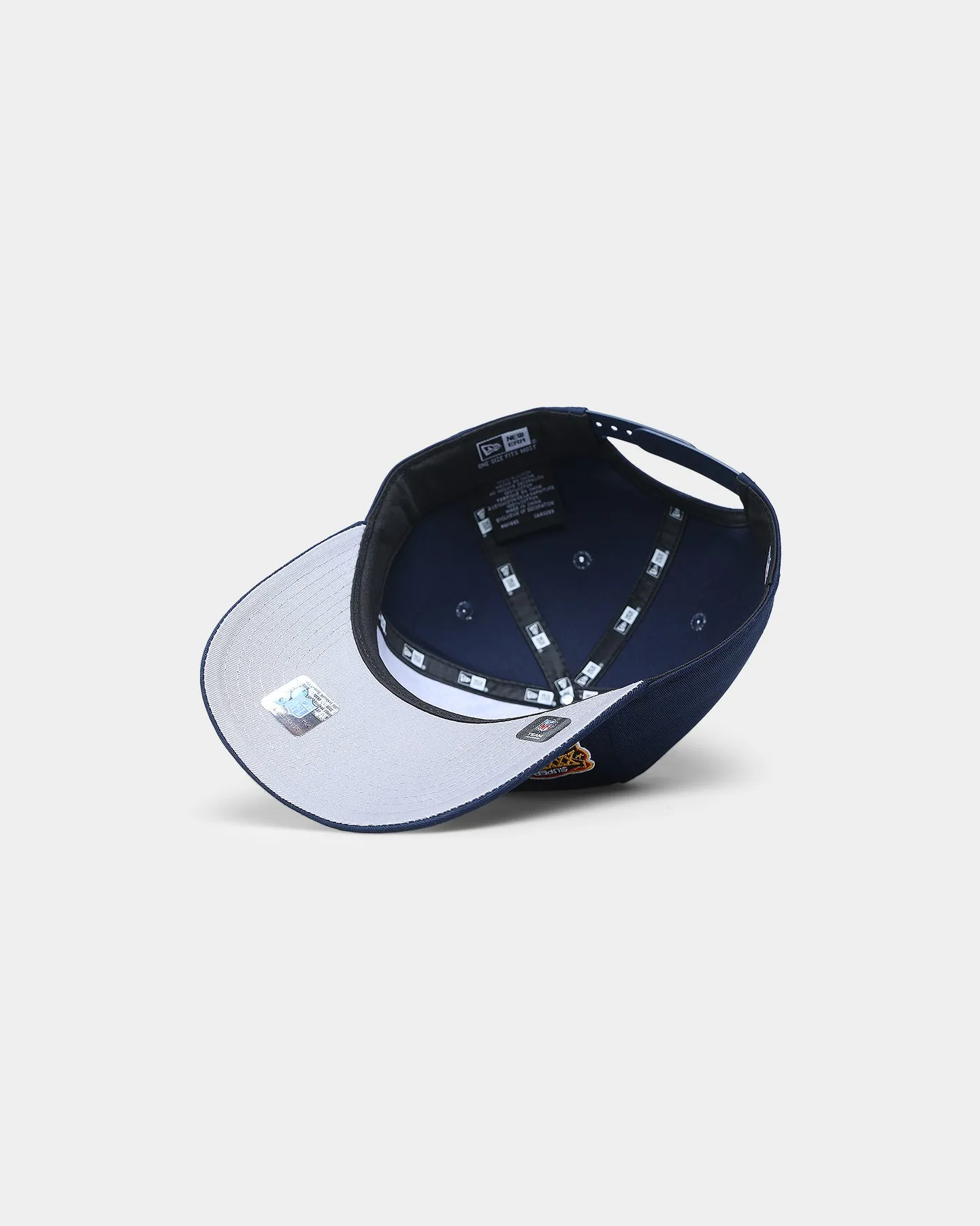New Era New England Patriots 'Super Bowl Past Champions' Old Golfer Strapback Navy Blue