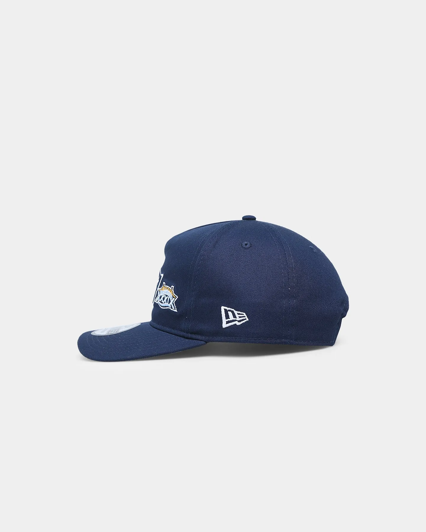 New Era New England Patriots 'Super Bowl Past Champions' Old Golfer Strapback Navy Blue