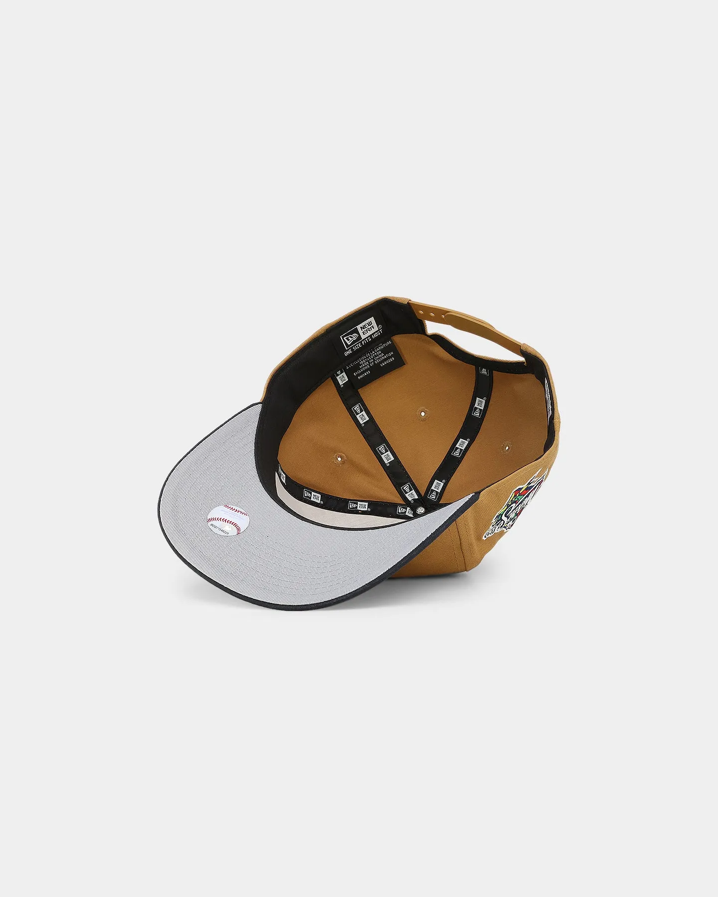 New Era New York Yankees 'Midnight Harvest 2-Tone' Old Golfer Snapback Wheat/Navy