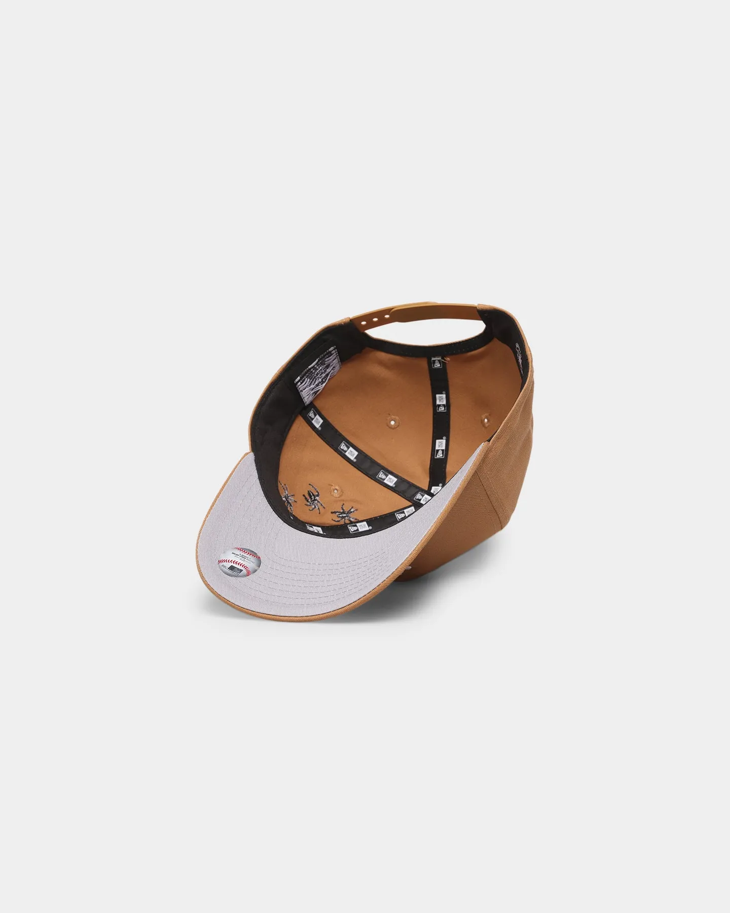 New Era New York Yankees 'Spider Crown' Old Golfer Snapback Wheat