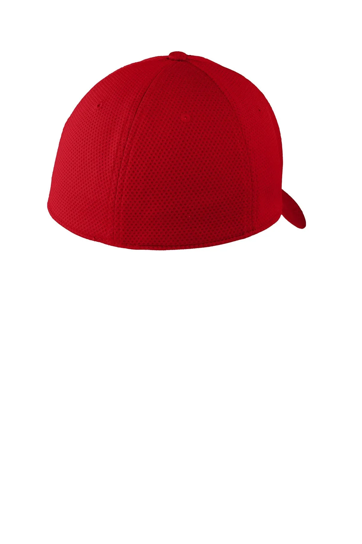New Era Tech Mesh Custom Caps, Scarlet