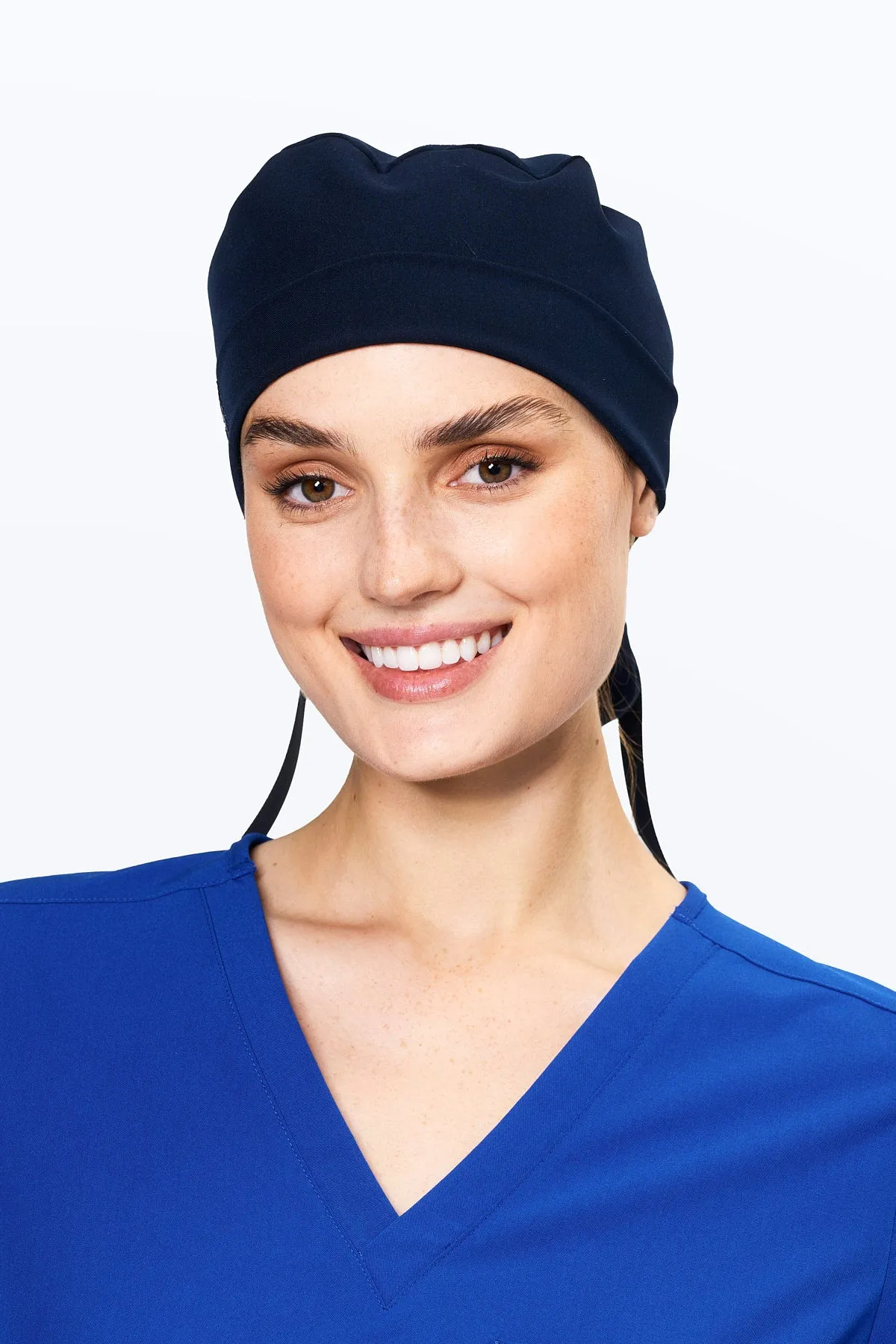 Perfect Match Sweat-Wicking Scrub Cap — Navy