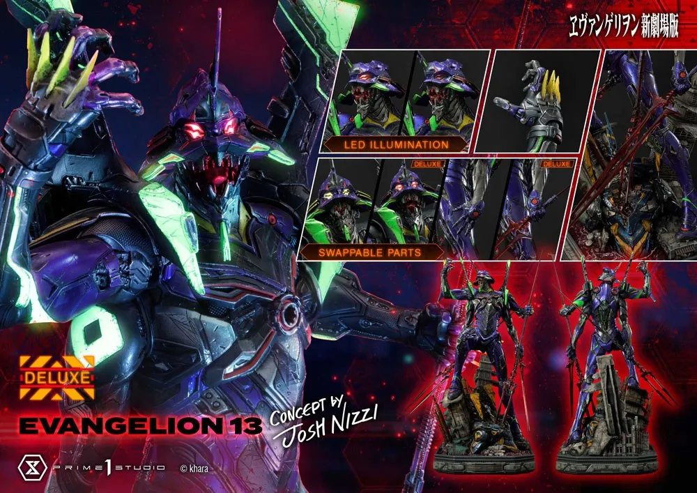 PRIME 1 STUDIOS - Evangelion 3.0 You Can (Not) Redo Statue Evangelion 1:3 Concept by Josh Nizzi DeLuxe Ver