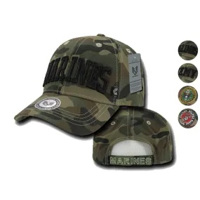 Rapid Dominance US Military Marines Army Camouflage Embroidery Baseball Caps Hats
