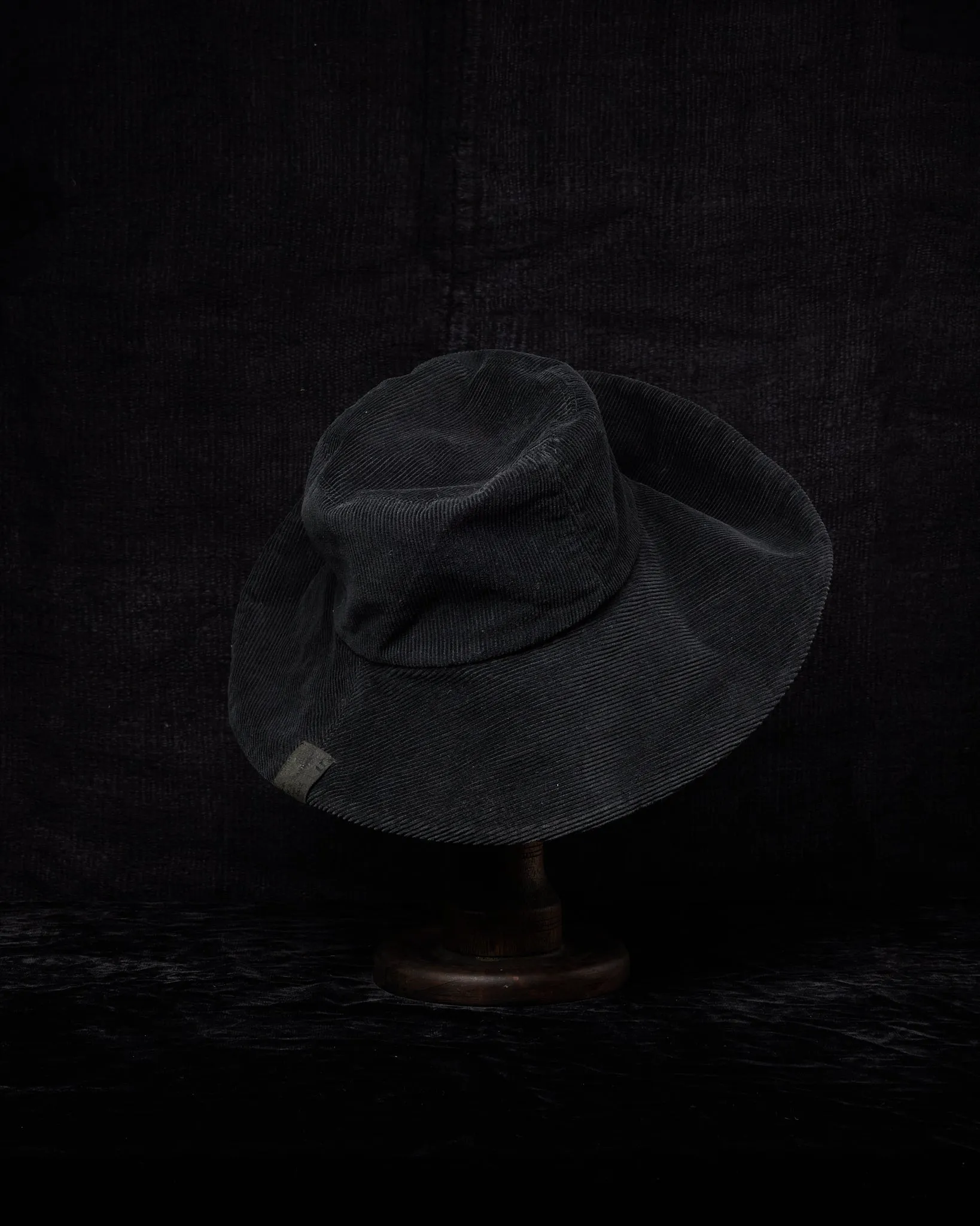 Reversible Corduroy Striped Linen Hat