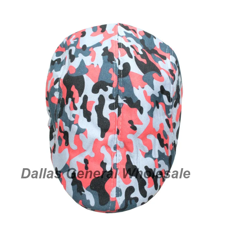 Summer Camouflage Newsboy Caps Wholesale
