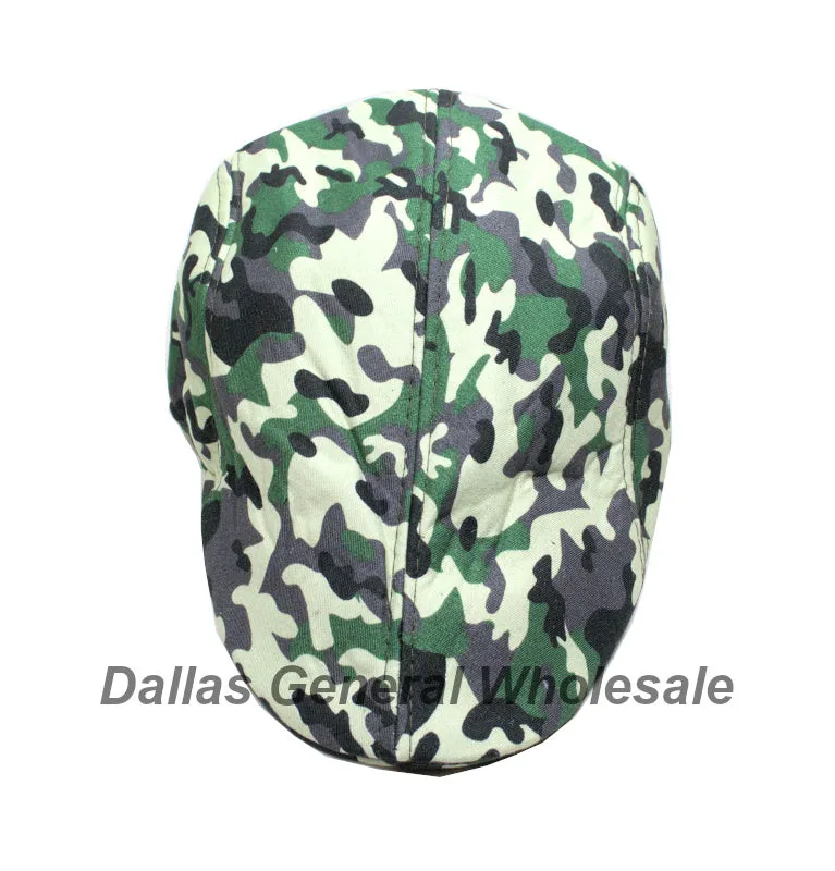 Summer Camouflage Newsboy Caps Wholesale