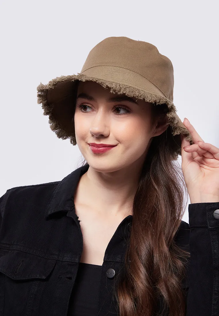 Unfinished Olive Bucket Hat