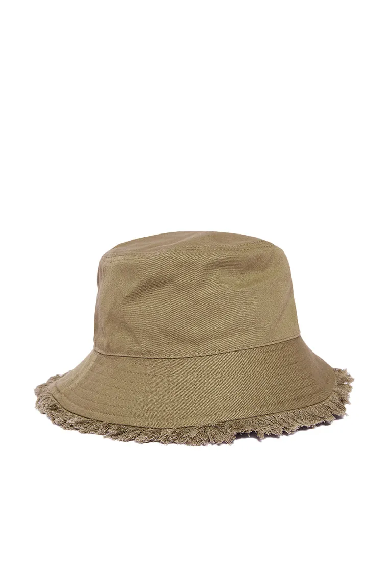 Unfinished Olive Bucket Hat