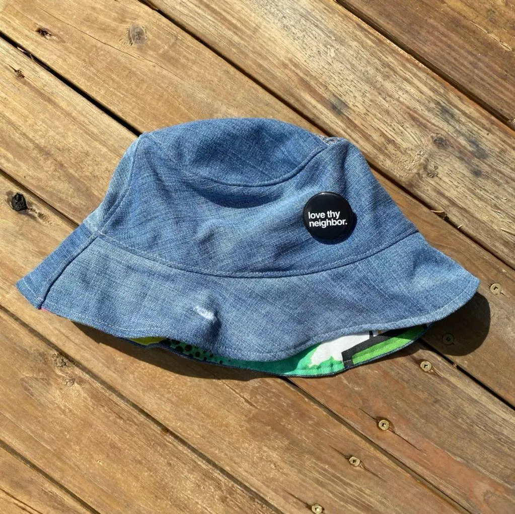 Upcycled | Bucket Hat by The Happy Givers
