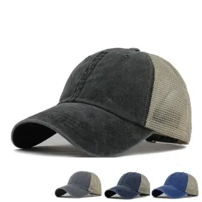 Washed Cotton Trucker Cap