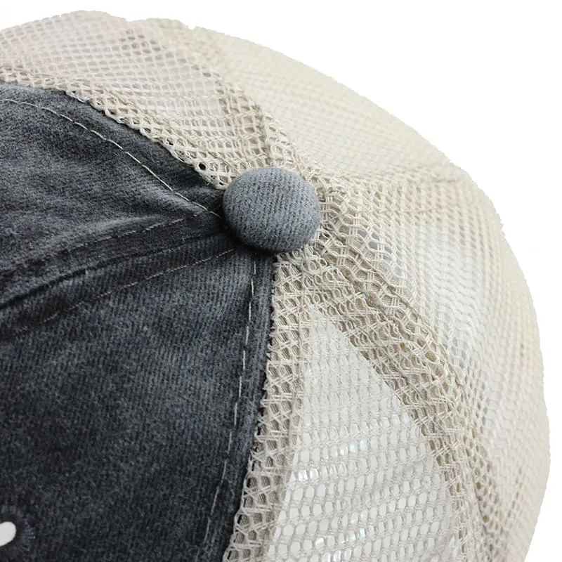 Washed Cotton Trucker Cap