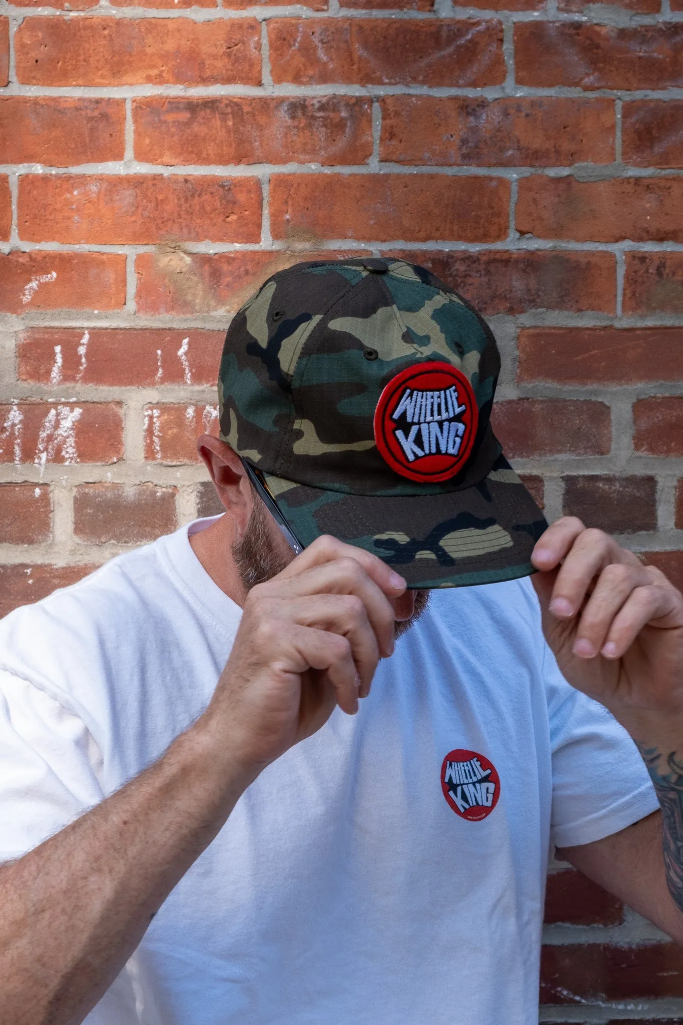 Wheelie King Ball Cap Camouflage