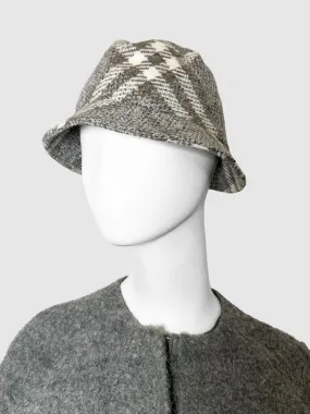Wool Check Bucket Hat