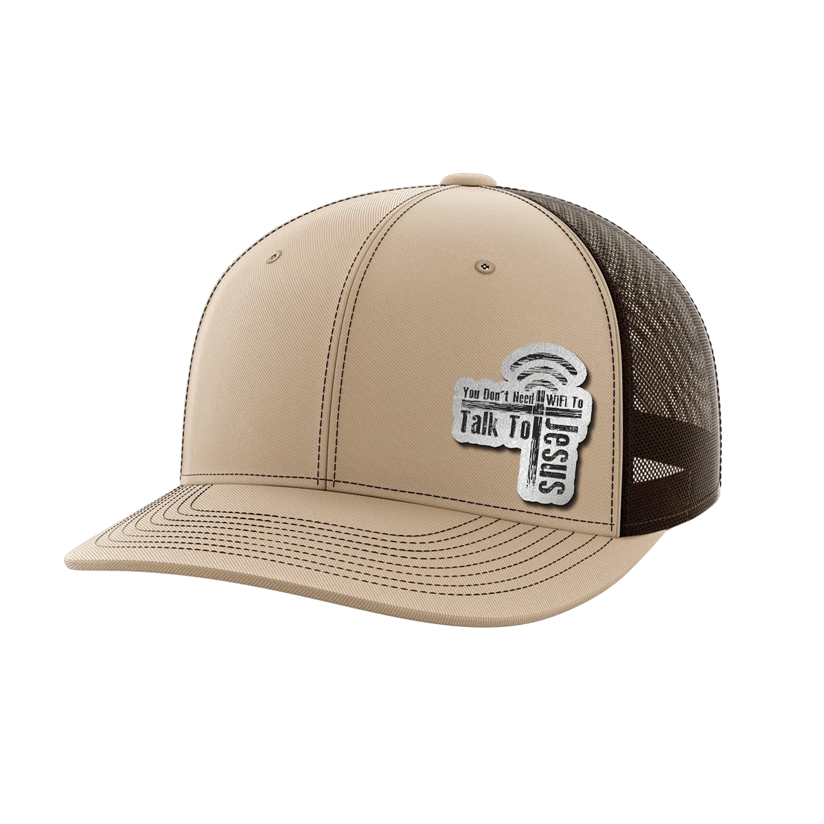 You Don't Need Wifi Black Patch Hat